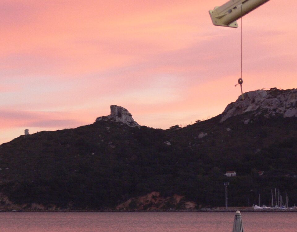 Sella del Diavolo, uno dei porticcioli turistico di Cagliari